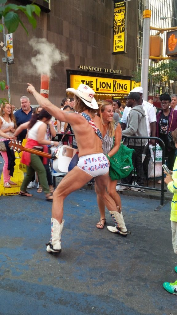 naked cowboy